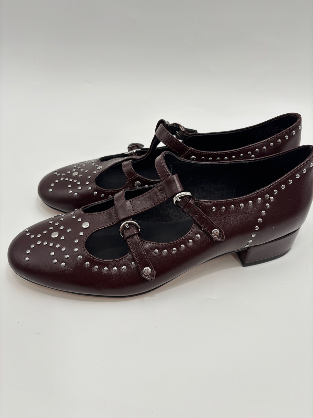 J.Crew Teagan T-strap wing tip heels in patent leather - Picture 8 of 9
